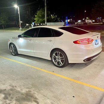 Tinting Chicago - Palatine - 2016 Ford Fusion Titanium - Car Window Tinting Near Me - Palatine, Illinois Tinting Chicago - Palatine - 2016 Ford Fusion Titanium - Car Window Tinting Near Me - Palatine, Illinois