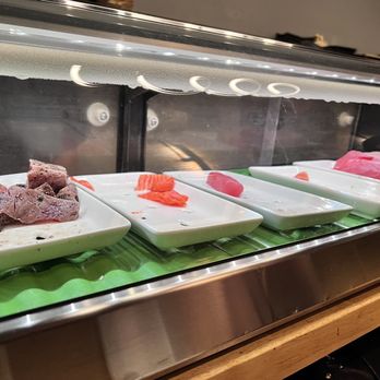Hooked Sushi - Display case of fresh fish - Seafood Near Me - Bozeman, Montana