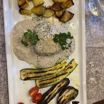 Nerone - Beef fillet in truffle sauce grilled veggies and potatoes - Roman Near Me - Rome, RM