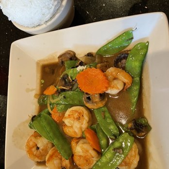 Molly's Thai Ban - 9. Princess Snow Pea - 7 overcooked shrimps with old hard rice - Thai Near Me - Phoenix, Arizona Molly's Thai Ban - 9. Princess Snow Pea - 7 overcooked shrimps with old hard rice - Thai Near Me - Phoenix, Arizona