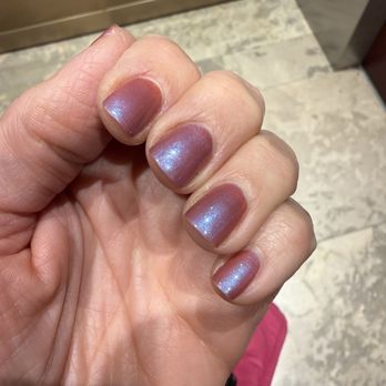Bluesky Nails & Eyelashes - Got the regular polish. And I'm on week three living and working on a horse farm and they are still not chipped. This isn't even gel! - Nail Salons Near Me - Palm Harbor, Florida