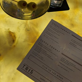 TRIS - Martini - New American Near Me - The Woodlands, Texas TRIS - Martini - New American Near Me - The Woodlands, Texas