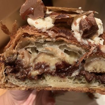 Supermoon Bakehouse - Banana split sundae twice baked croissant - Bakeries Near Me - New York, New York Supermoon Bakehouse - Banana split sundae twice baked croissant - Bakeries Near Me - New York, New York