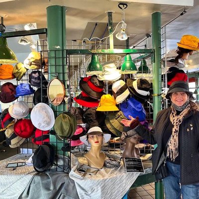 18 Different Color Combinations - Welcome to Lid Wear, established in 1990. Many of you are familiar with this business and thank you so much for your years of support. Our hats are designed and made in Seattle, WA by Sarah Goldenberg, known by Goldie. The Rain & Shine on the store page are available all the time. The hats throughout our site are modeled by my customers, are made (mostly) on a constant basis but fabrics are always changing.
If you see a style you like you can custom order it! This process is easiest done by e-mail or phone. Purchase is available for the Rain & Shine on the store page. For questions, please contact me through contact page or call: 206 276-6151. 18 Different Color Combinations - Welcome to Lid Wear, established in 1990. Many of you are familiar with this business and thank you so much for your years of support. Our hats are designed and made in Seattle, WA by Sarah Goldenberg, known by Goldie. The Rain & Shine on the store page are available all the time. The hats throughout our site are modeled by my customers, are made (mostly) on a constant basis but fabrics are always changing.
If you see a style you like you can custom order it! This process is easiest done by e-mail or phone. Purchase is available for the Rain & Shine on the store page. For questions, please contact me through contact page or call: 206 276-6151.