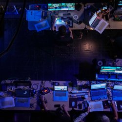 Creative Video Services - Top down view of video village :)
