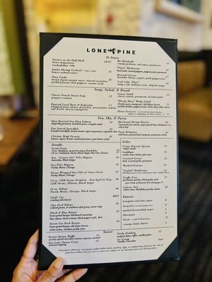 Menu photo 3 Lone Pine Carmel, IN