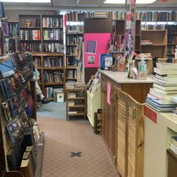 The Book Exchange - The checkout area