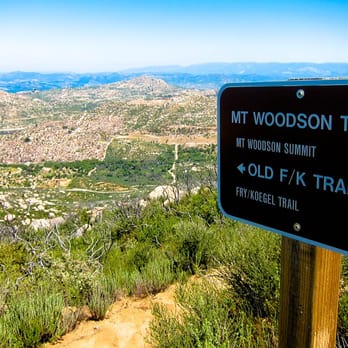 Mount Woodson Trail - Hiking Near Me - Poway, California