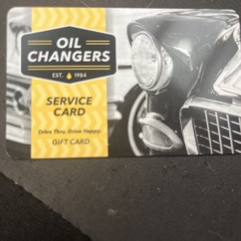 Oil Changers - Service card - Oil Change Stations Near Me - Modesto, California