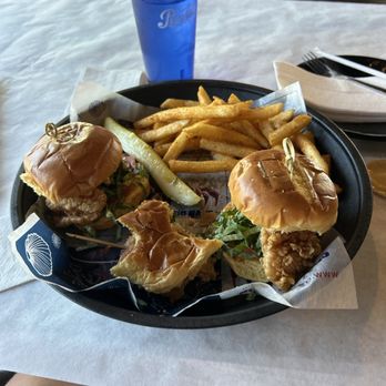 Crab Du Jour - Wilson - A few bites into these sliders and I may have to order another round - thee are gooooood - Seafood Near Me - Wilson, North Carolina