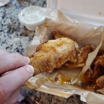 Wingstop - Gonna have to add my own lemon and pepper, cuz this is just wing. - Chicken Wings Near Me - Elk Grove, California Wingstop - Gonna have to add my own lemon and pepper, cuz this is just wing. - Chicken Wings Near Me - Elk Grove, California