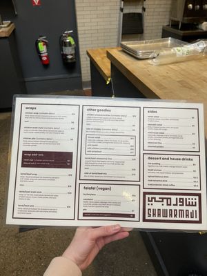 Menu photo 4 Shawarmaji Oakland, CA