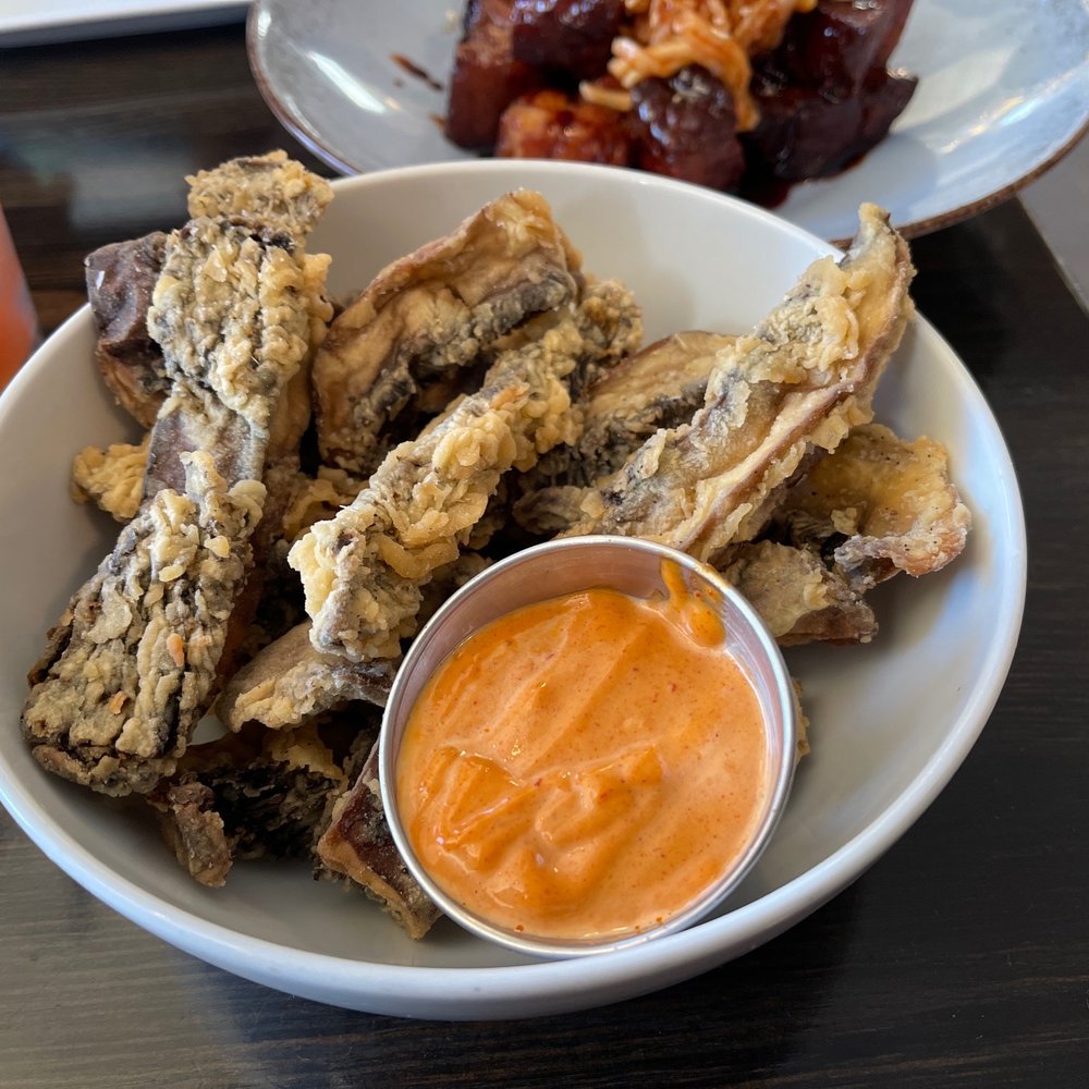 Bosscat Kitchen & Libations - PORTOBELLO MUSHROOOM 'FRIES' - Bars Near Me - Orange, California Bosscat Kitchen & Libations - PORTOBELLO MUSHROOOM 'FRIES' - Bars Near Me - Orange, California