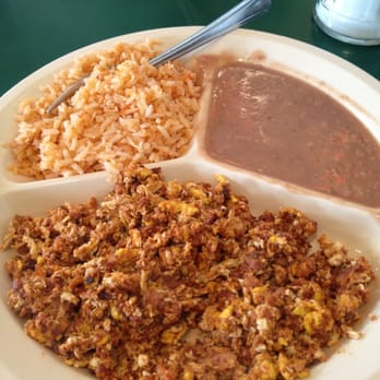 Socorro's Restaurant No 2 - Chorizo & eggs breakfast. So good! - Mexican Near Me - Van Nuys, California Socorro's Restaurant No 2 - Chorizo & eggs breakfast. So good! - Mexican Near Me - Van Nuys, California