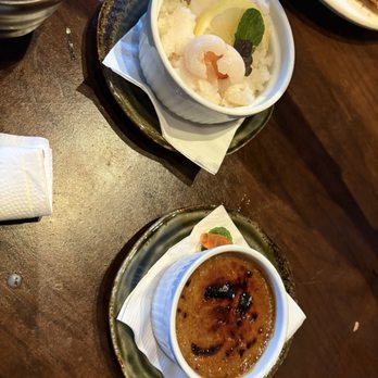 Gochi - Mountain View - Lychee sorbet and hojicha creme brûlée - Japanese Near Me - Mountain View, California