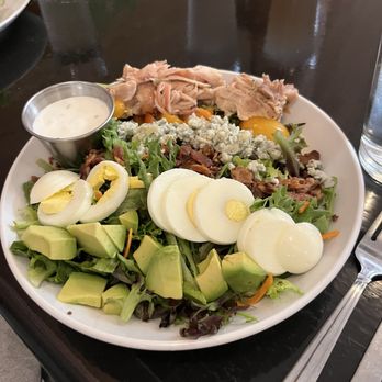 Chestnut Tree Teahouse & Bistro - Cobb Salad - Cafes Near Me - Denton, Texas
