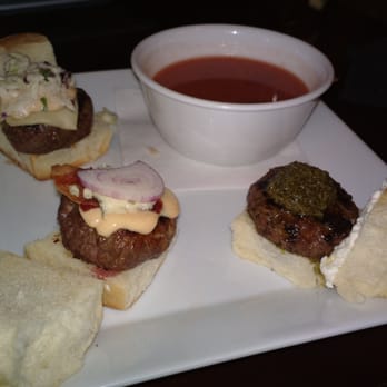 Grape Juice - Antelope Sliders with Gazpacho - Wine Bars Near Me - Kerrville, Texas