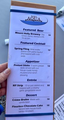 Menu photo 6 Aqua Clinton, CT