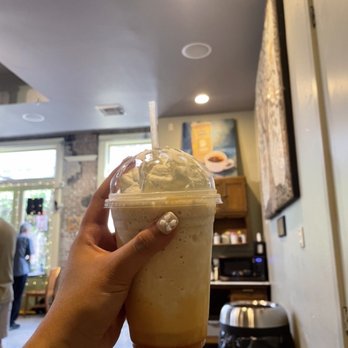MOD Coffeehouse - Mod freeze, caramel, with whipped cream - Coffee & Tea Near Me - Galveston, Texas MOD Coffeehouse - Mod freeze, caramel, with whipped cream - Coffee & Tea Near Me - Galveston, Texas
