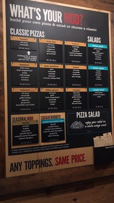 Menu photo 5 MOD Pizza Concord, CA