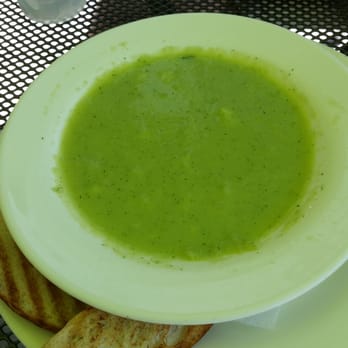 Capriccio Cafe - Cucumber dill gazpacho. Refreshing and cold but could have used more dill. - Italian Near Me - Stamford, Connecticut