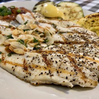 Flying Fish - Trout almandine! YUM! Hubby loved :)... - Seafood Near Me - Coppell, Texas Flying Fish - Trout almandine! YUM! Hubby loved :)... - Seafood Near Me - Coppell, Texas