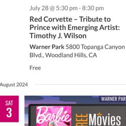 Valley Cultural Center - FREE CONCERTS & MOVIES ALL SUMMER LONG in 2024 @ Valley Cultural @ Warner Park in Woodland Hills CA.