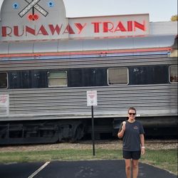 Runaway Train Cafe - Outside
