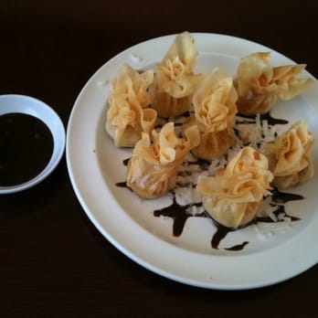 Siam I Am - Crispy banana twists + chocolate dipping sauce - $3.25 - Thai Near Me - Redondo Beach, California Siam I Am - Crispy banana twists + chocolate dipping sauce - $3.25 - Thai Near Me - Redondo Beach, California