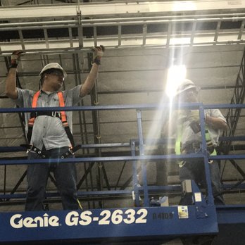 Fast Electric - Team Fast Electric running EMT conduit in warehouse. - Electricians Near Me - Sanger, Texas Fast Electric - Team Fast Electric running EMT conduit in warehouse. - Electricians Near Me - Sanger, Texas