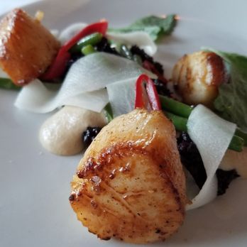 Camden Harbour Inn - Scallops, Shiso, and Forbidden Rice - Hotels Near Me - Camden, Maine Camden Harbour Inn - Scallops, Shiso, and Forbidden Rice - Hotels Near Me - Camden, Maine