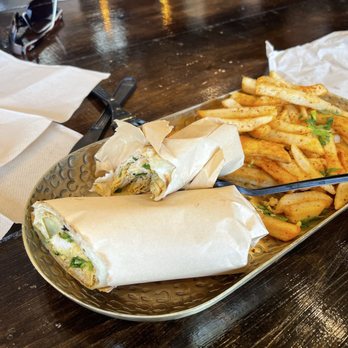 King Tut - Nefertiti Wrap (chicken garlic) - Egyptian Near Me - Brecksville, Ohio