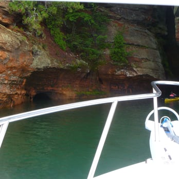 Good Earth Outfitters - Good Earth Outfitters - Best Boat Tour - Apostle Island National Lakeshore - Cornucopia, WI - Sea Caves - Boat Tours Near Me - Cornucopia, Wisconsin