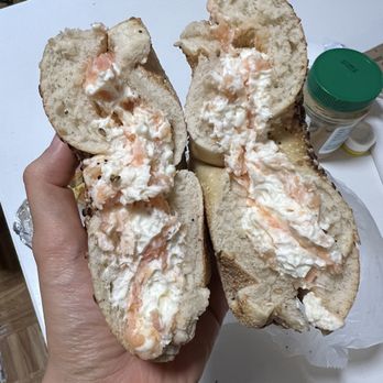 Rego Bagels - Lox Spread on Bagel - Bagels Near Me - Rego Park, New York Rego Bagels - Lox Spread on Bagel - Bagels Near Me - Rego Park, New York