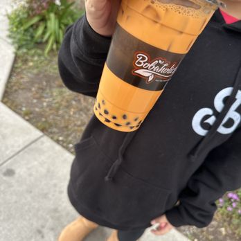 Bobaholics - Thai tea - Bubble Tea Near Me - San Jose, California
