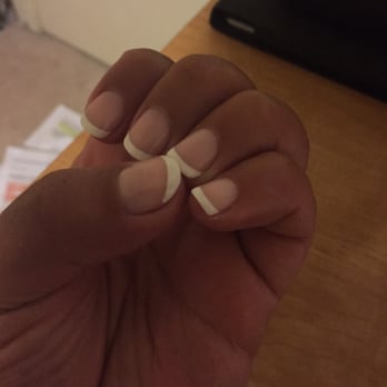 New Image Nail Spa - Basic mani plus French tip nails! The pink she used is called bubble bath by Opi. - Nail Salons Near Me - Burbank, California New Image Nail Spa - Basic mani plus French tip nails! The pink she used is called bubble bath by Opi. - Nail Salons Near Me - Burbank, California