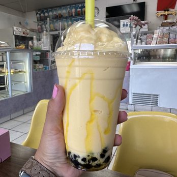 Ma's Donuts - Mango boba smoothie - Donuts Near Me - Paramount, California Ma's Donuts - Mango boba smoothie - Donuts Near Me - Paramount, California