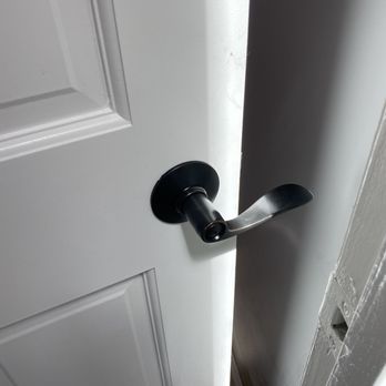 Obregon Painting - The workers apparently thought that it would be funny to put the few door handles that they did reinstall, on backwards. - Painters Near Me - Knoxville, Tennessee