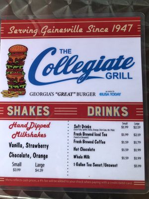 Menu photo 5 Collegiate Grill Gainesville, GA Menu photo 5 Collegiate Grill Gainesville, GA