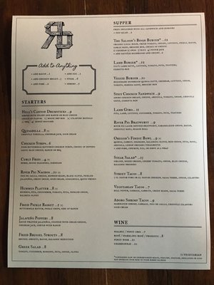 Menu photo 6 River Pig Saloon Bend, OR
