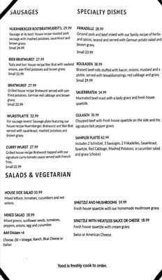 Menu photo 8 Café Berlin Las Vegas, NV