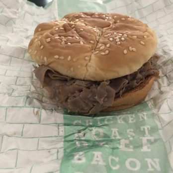 Arby's - Regular roast beef sandwich yummmm - Fast Food Near Me - San Diego, California Arby's - Regular roast beef sandwich yummmm - Fast Food Near Me - San Diego, California