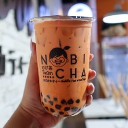 Nobi Cha Bubble Tea - Thai Milk Tea @tiffhuangry
