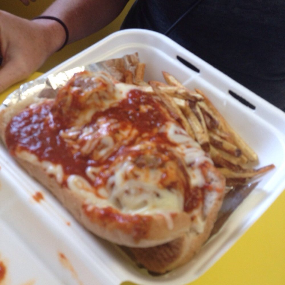Bugsy's Chicago Dog - Monster meatball sub - Hot Dogs Near Me - Mount Vernon, Illinois Bugsy's Chicago Dog - Monster meatball sub - Hot Dogs Near Me - Mount Vernon, Illinois