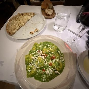 Gigino Trattoria - Ravioli Pesto - Italian Near Me - New York, New York Gigino Trattoria - Ravioli Pesto - Italian Near Me - New York, New York