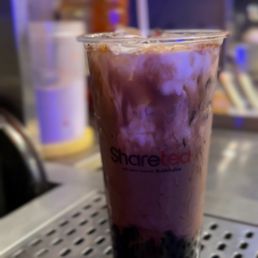 Handmade Taro with Fresh Milk