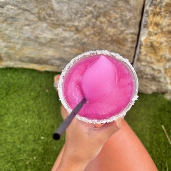 BierHaus - Prickly pear margarita - Desserts Near Me - Port Aransas, Texas