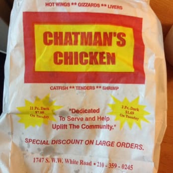 Chatman's Chicken - The name says it all - Fast Food Near Me - San Antonio, Texas Chatman's Chicken - The name says it all - Fast Food Near Me - San Antonio, Texas