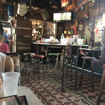 Hula Hut - This was there. PLUS what was in our table. The bus person had come by and take a few things off the non-occupied table too... - Tex-Mex Near Me - Austin, Texas
