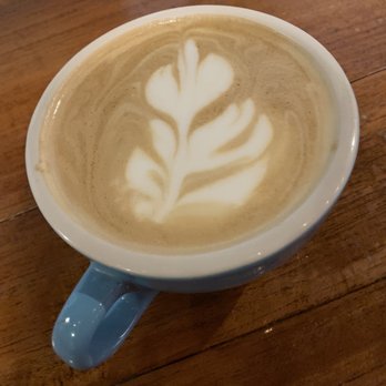Courtyard Cafe - Lavender honey latte - Creperies Near Me - Hammond, Louisiana